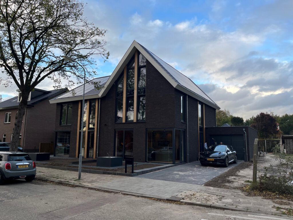 Nieuwbouw dubbele woning W.J. Bitterstraat Ede Bouwstructuur